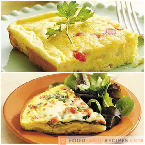 Omletas krosnelėje įrodytais receptais. Kaip tinkamai ir skaniai virti omletą orkaitėje.