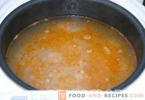 Ryžių sriuba su mėsos taukais lėtoje viryklėje