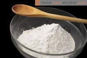 How to replace starch in baking