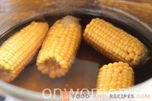 Kaip virti kukurūzų ant keptuvės ant keptuvės