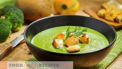 Brokolių grietinėlės sriuba su grietine