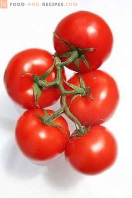 Pomidorai: nauda ir žala organizmui