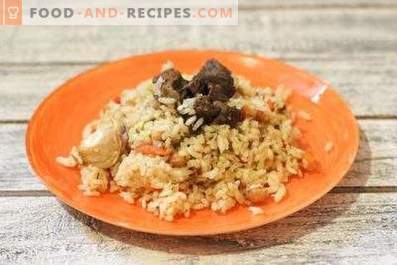 Lamb Pilaf in een Pan