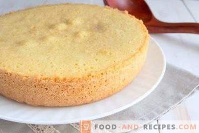 Sponge cake daugiakookerio tortui