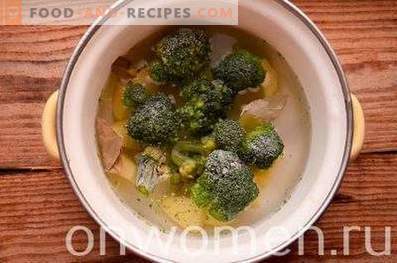 Brokolių grietinėlės sriuba