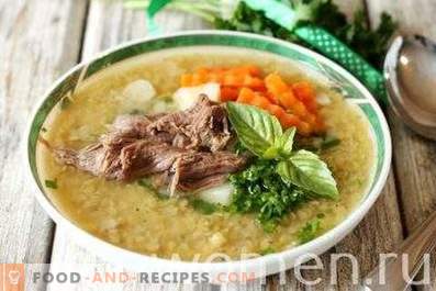 Red Lentil Soup with Meat