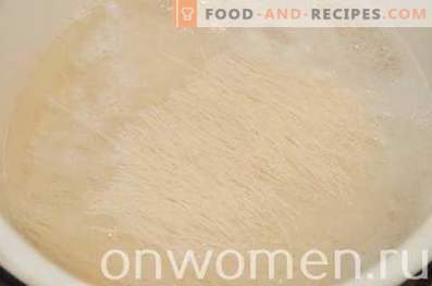 Vermicelli di riso con pollo in salsa di soia