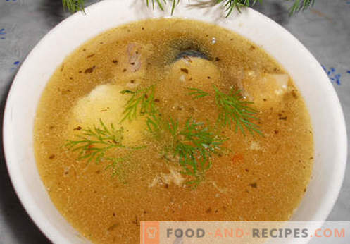 Makreles zupa - labākās receptes. Kā pareizi un garšīgi pagatavot zupu un makreles.