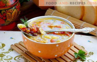 Lean Bean Soup yra paprastas, skanus ir labai įvairus patiekalas. Paslaptys ir liesos pupelių sriubos virimo metodai